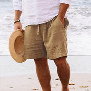 Pantaloni Corti in Lino Eleganti per Uomini - Devon