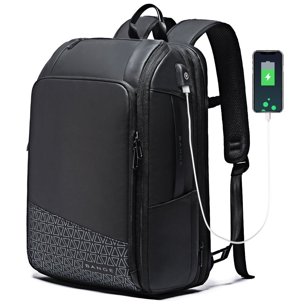 Zaini da viaggio BANGE, zaino da viaggio per il weekend, zaino impermeabile da uomo per laptop da 15,6 pollici 0