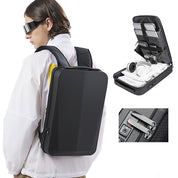 Zaino antifurto BANGE Tech con guscio rigido, lucchetto TSA e porta di ricarica USB 1