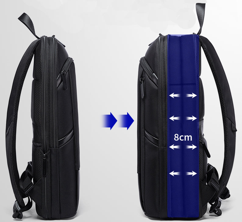 Zaino antifurto per laptop Bange da 15 pollici, super sottile, da uomo 4