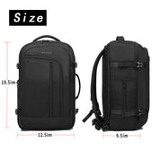 Zaino da viaggio BANGE Overnight, borsa da weekend da 40 litri con approvazione di volo FAA 2