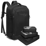 Zaino da viaggio BANGE Overnight, borsa da weekend da 40 litri con approvazione di volo FAA (zaino a 3 scomparti) 0