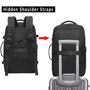 Zaino da viaggio BANGE Overnight, borsa da weekend da 40 litri con approvazione di volo FAA (zaino a 3 scomparti) 5