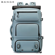 Zaino da viaggio multifunzionale BANGE con protezione antifurto rimovibile e scomparti per le scarpe 0