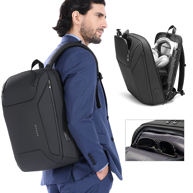 Zaino minimalista da lavoro BANGE Commuter con porta USB 1