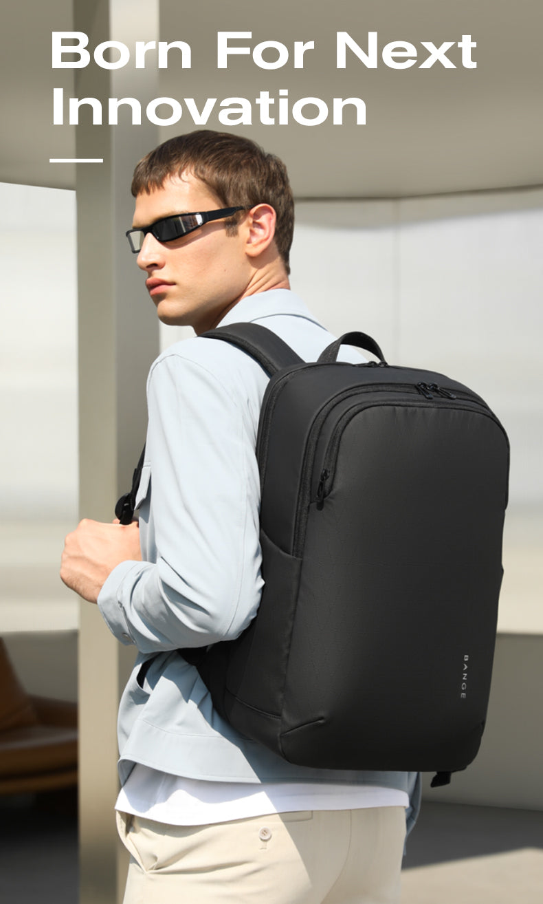 Zaino per laptop BANGE Urban Stylish da 15,6 pollici per lavoro e spostamenti quotidiani 2