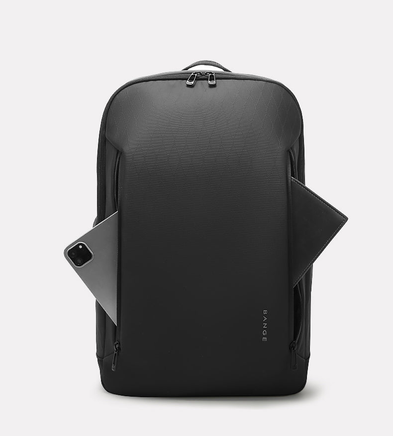 Zaino per laptop essenziale ergonomico e impermeabile da viaggio d'affari BANGE in saldo 6