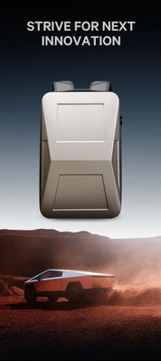 Zaino rigido antifurto espandibile BANGE con porta USB e organizer 2