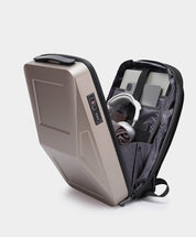 Zaino rigido antifurto espandibile BANGE con porta USB e organizer 8