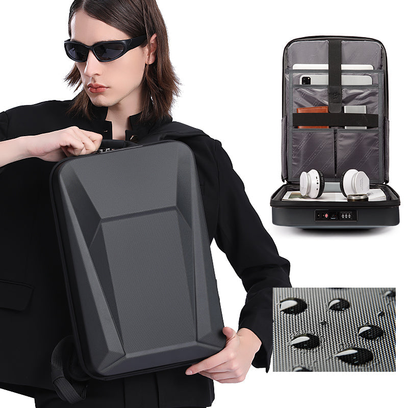 Zaino rigido per laptop BANGE con lucchetto TSA 1