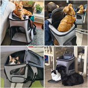 Zaino traspirante per cani e gatti 7