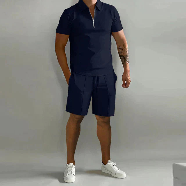 Nathan | Polo e completo corto da uomo premium estivo