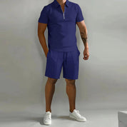 Migliora il tuo stile: polo e pantaloncini da uomo HENRY in due pezzi
