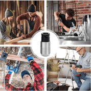 Adattatore mandrino trapano, compatibile con trapani elettrici, ideale per lavori di falegnameria e idraulica. Accessorio versatile e resistente.