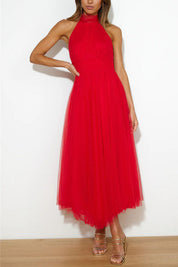 Leilani | Abito elegante con gonna lunga