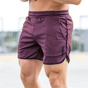  Sport - Shorts portatili per uomini - leggermente traspirante - vita elastica - tasche laterali-3