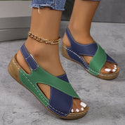 Lira | Sandali chic bicolore: comfort e stile