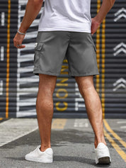  Uomini - Frachthorts - Elastic Waist - Diverse borse - Tessuto leggero traspirante-5