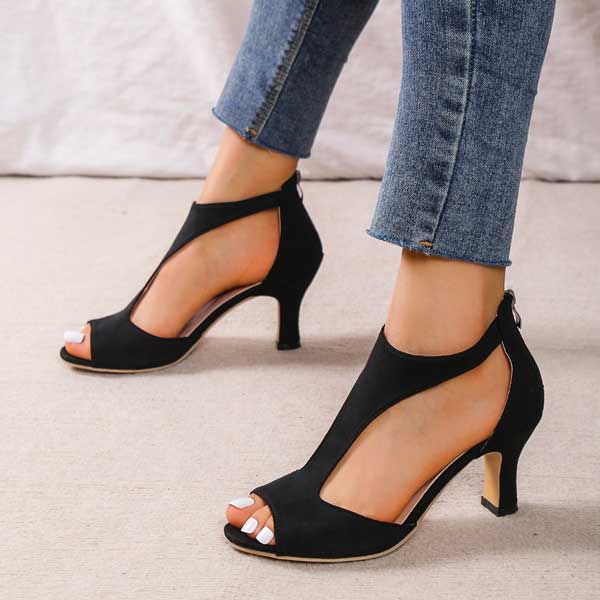 AYLEEN | Sandali ortopedici alla moda con tacco per donne
