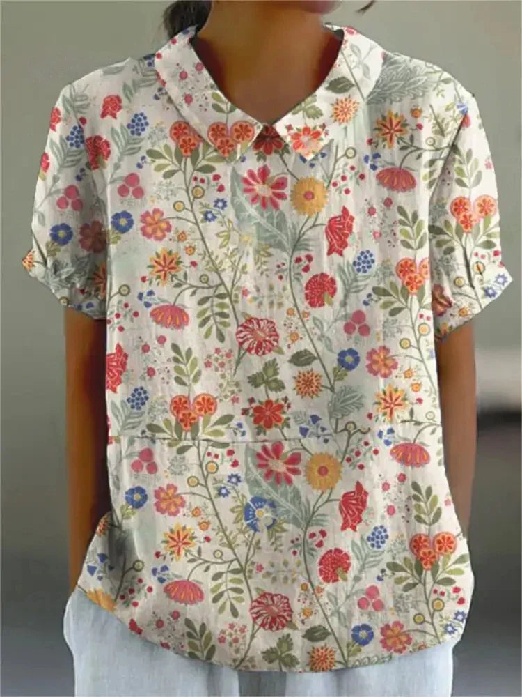Faè | Camicia floreale con fiori