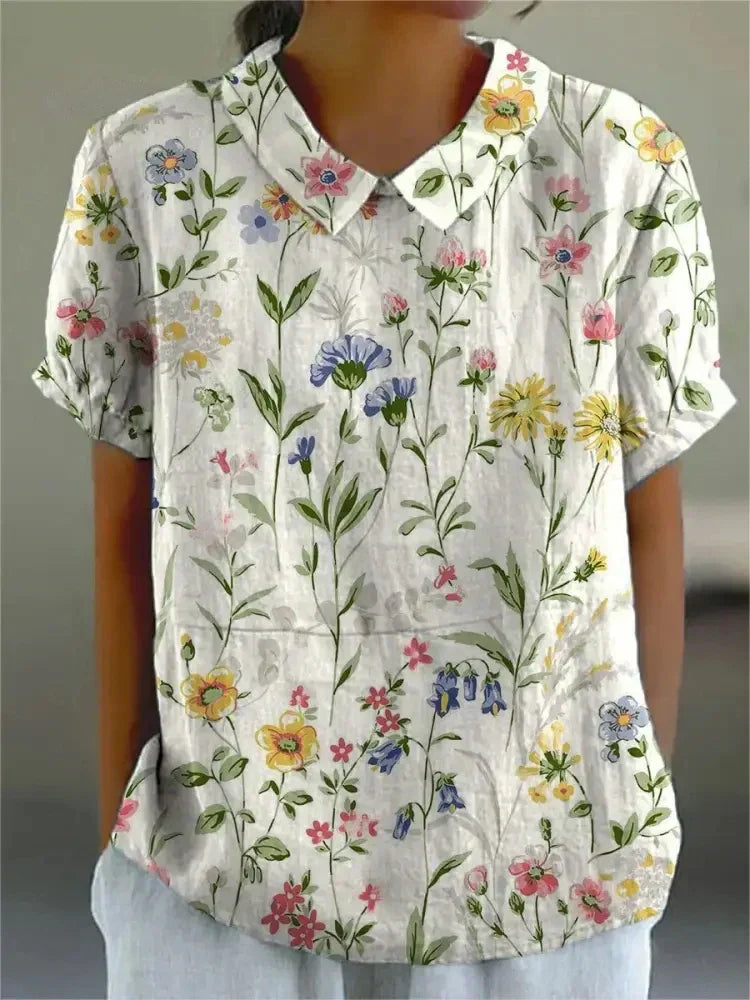 Faè | Camicia floreale con fiori