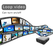 Mini telecamera Full HD ultracompatta con visione notturna e rilevamento del movimento