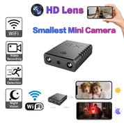 Mini telecamera Full HD ultracompatta con visione notturna e rilevamento del movimento