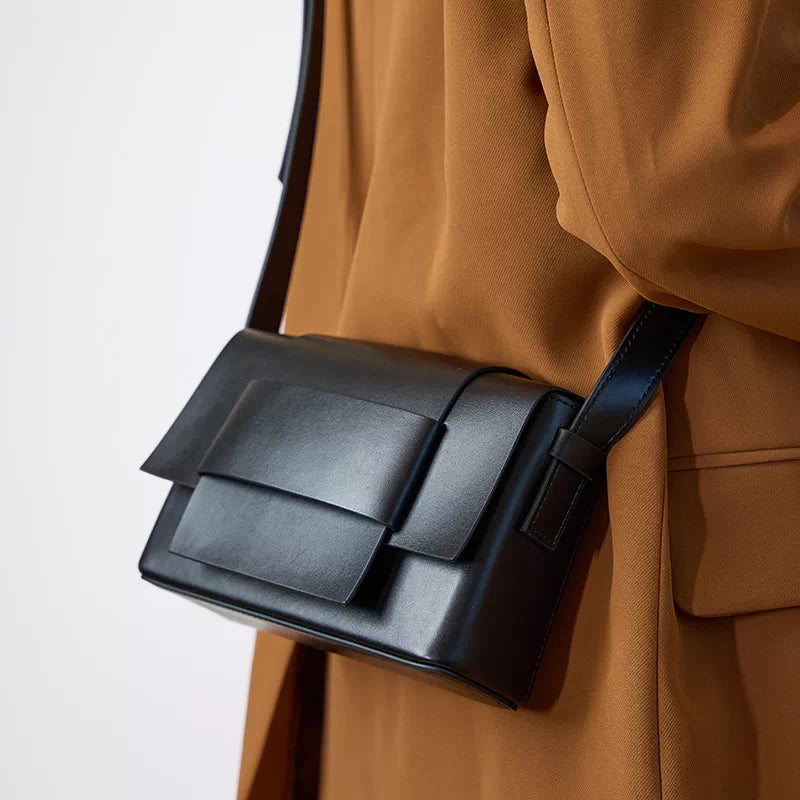 Kai | Borsa a tracolla compatta in pelle