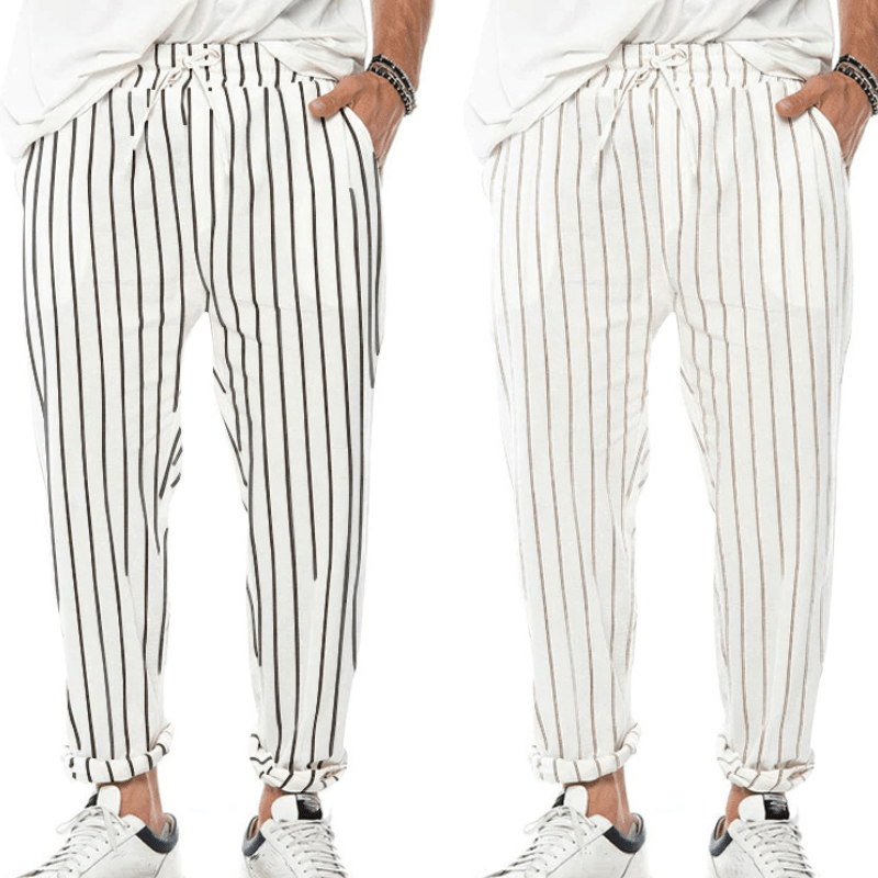 Travis | Pantaloni a righe da uomo casual e comodi