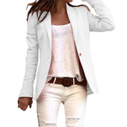 Jareth | Blazer da donna slim a maniche lunghe con bottoni rovesciati