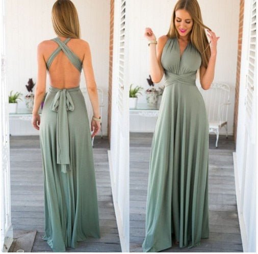 HARLEE | Abito lungo elegante
