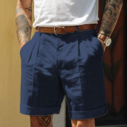  Uomini -Mass -Shorts a coda -Cotton Swabs -Linen-4
