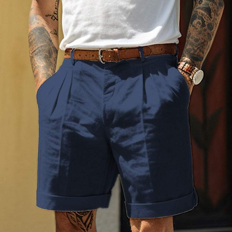  Uomini -Mass -Shorts a coda -Cotton Swabs -Linen-4